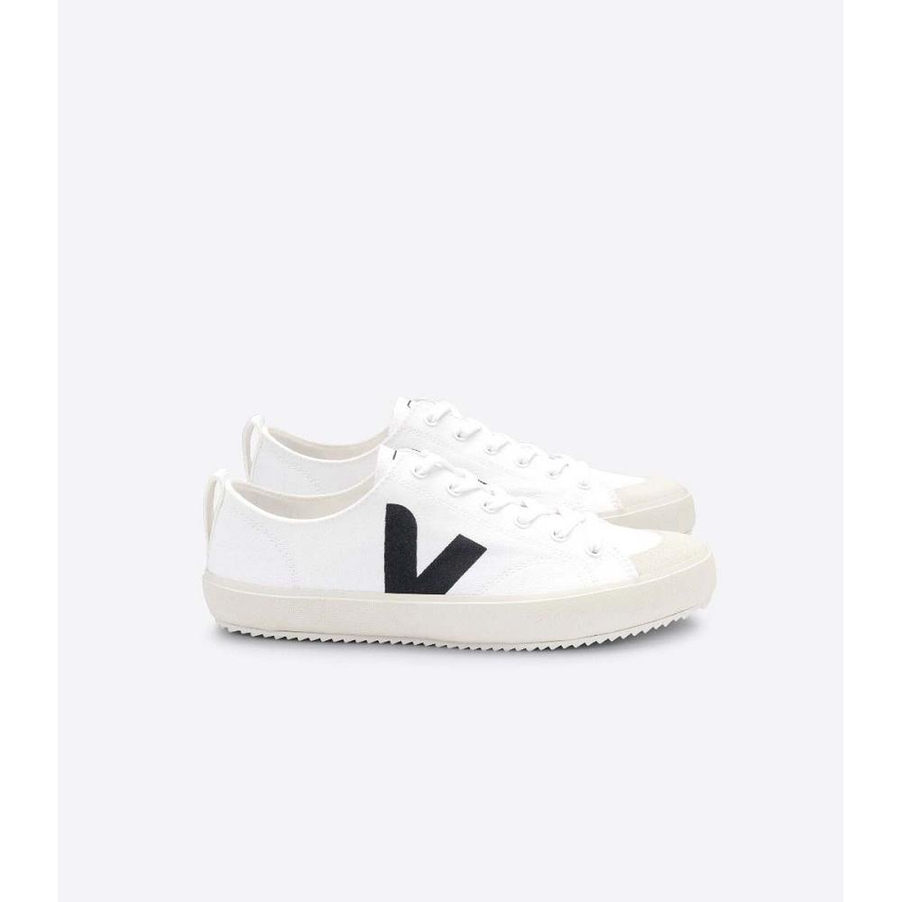 Veja NOVA CANVAS Schoenen Dames White/Black | NL 480QMA